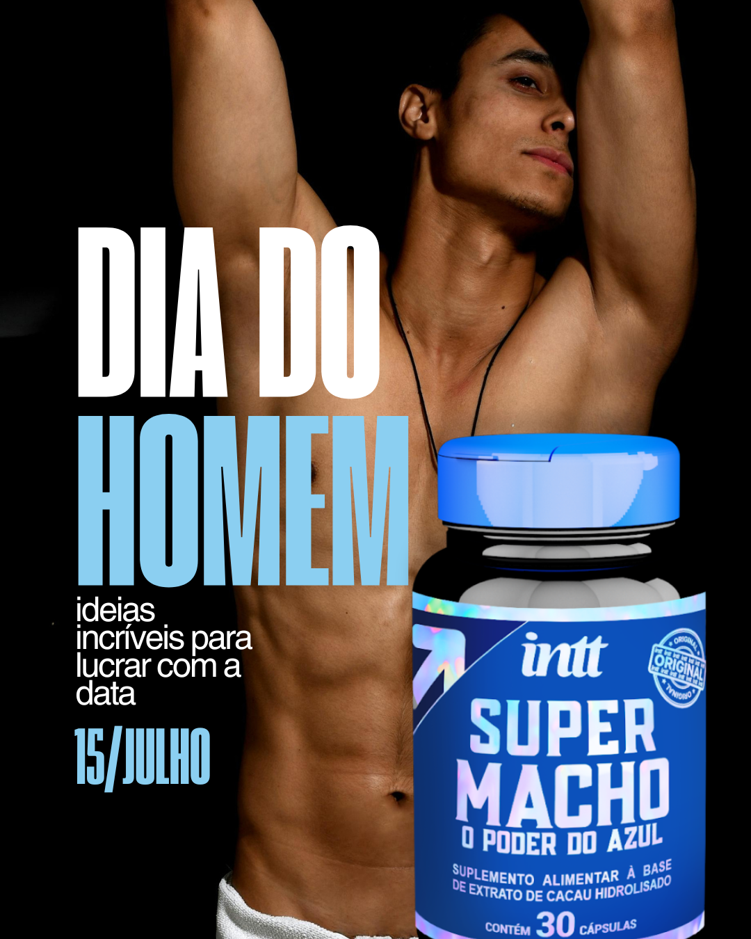 dia do homem super macho